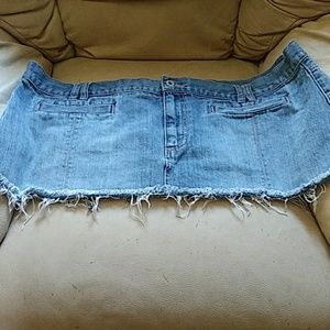 Jean skirt